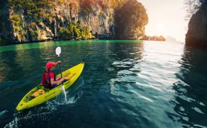 kayaking