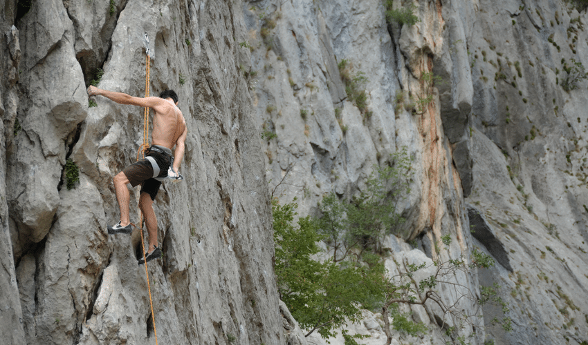 adventure holiday climbing