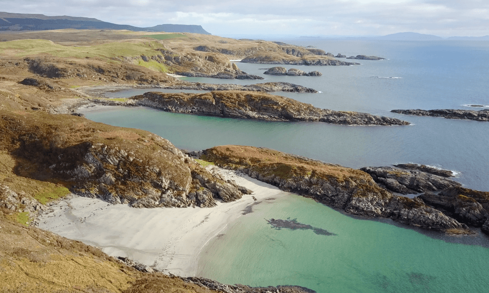 Deserted Beach Scotland