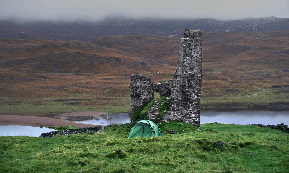Loch Assynt Ness Knight Scotland