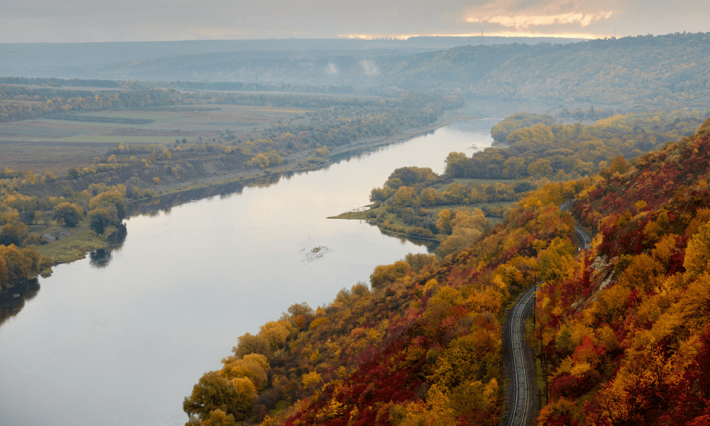 Train travel in Moldova