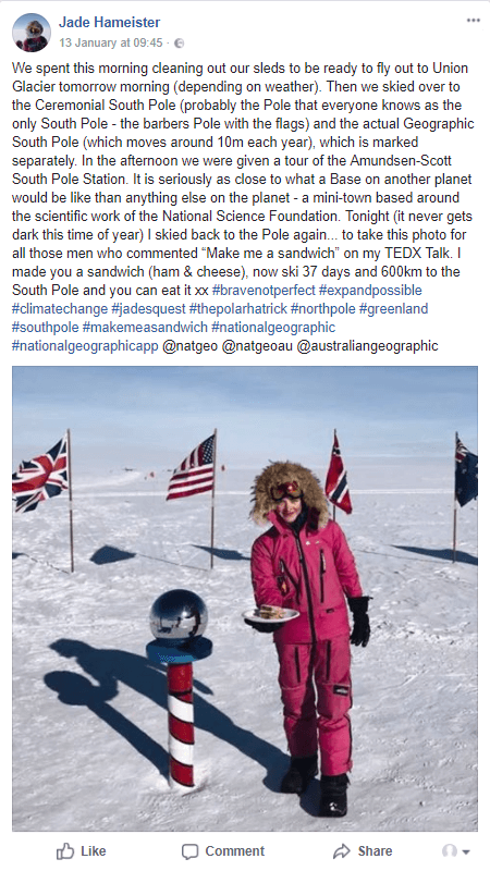 South Pole - January Round-Up