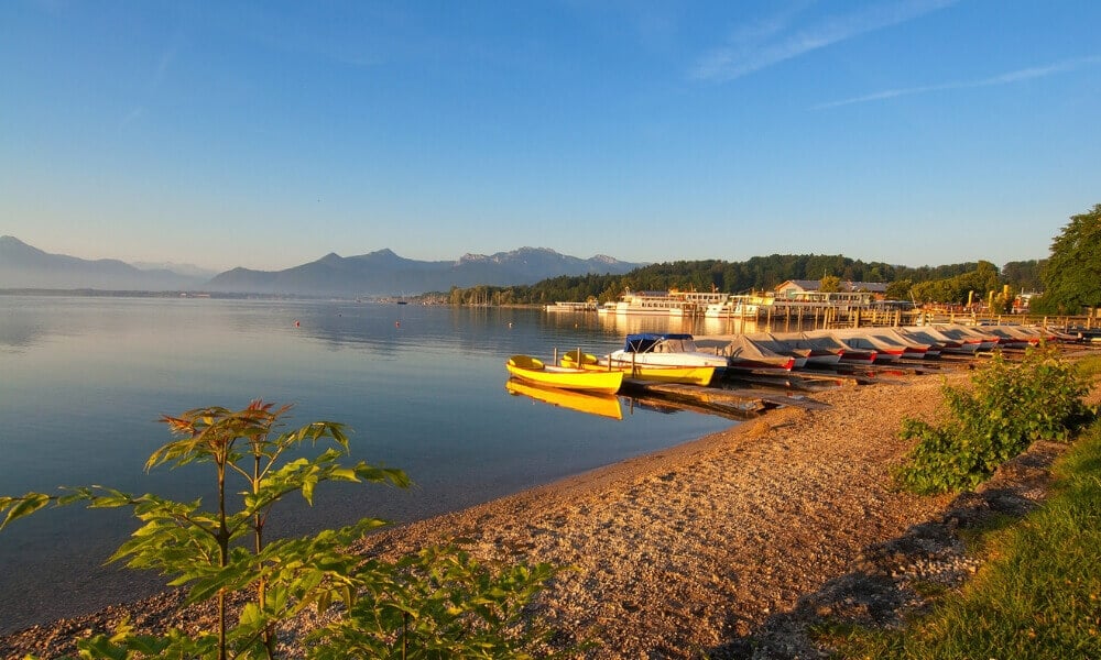 Kayaking Chiemsee