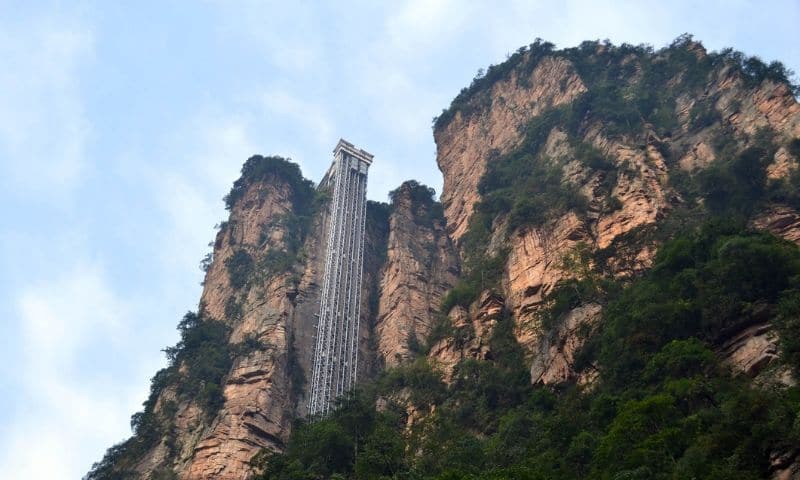 World's Tallest Elevator - Bailong