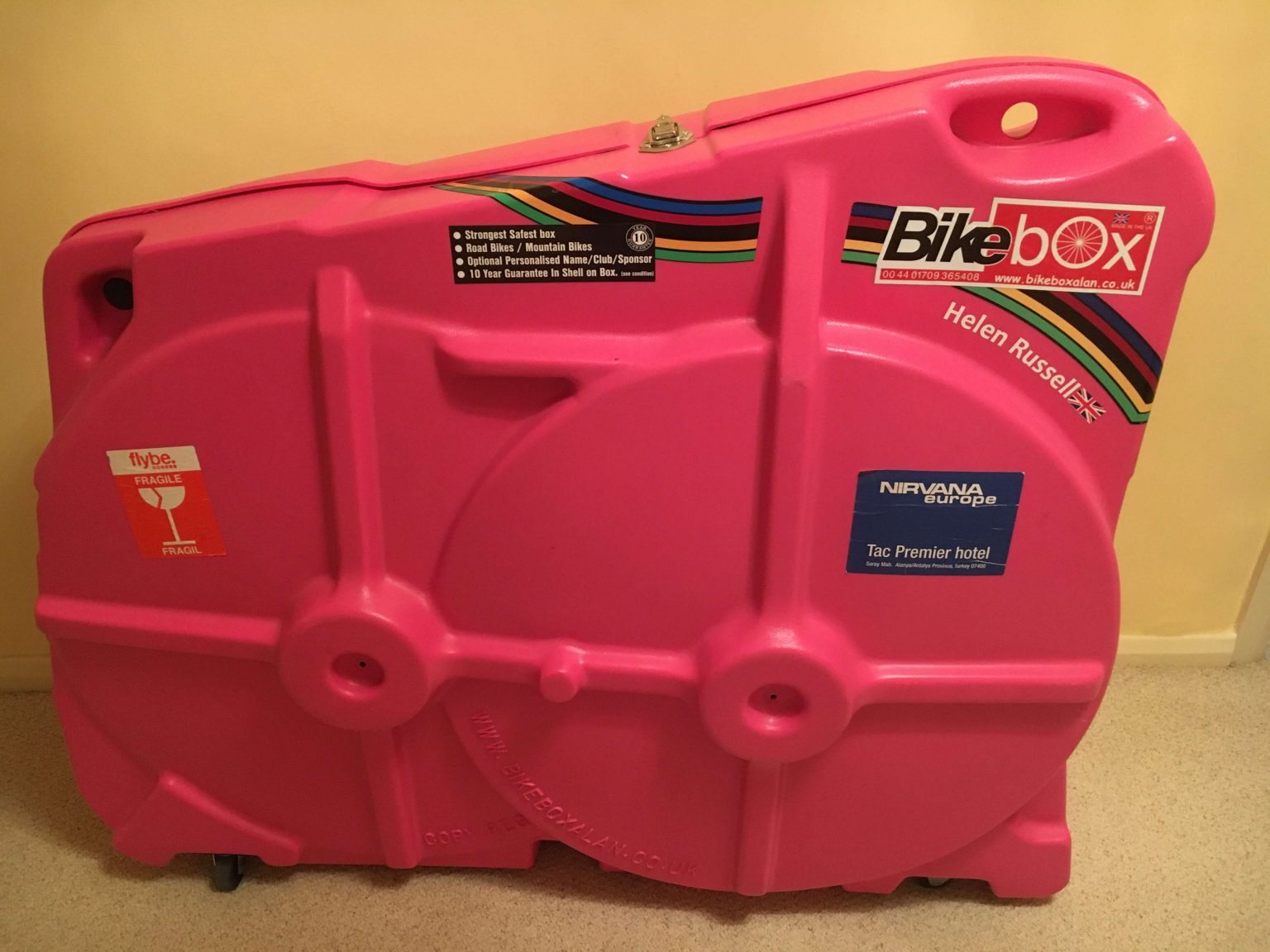 packing a bike box