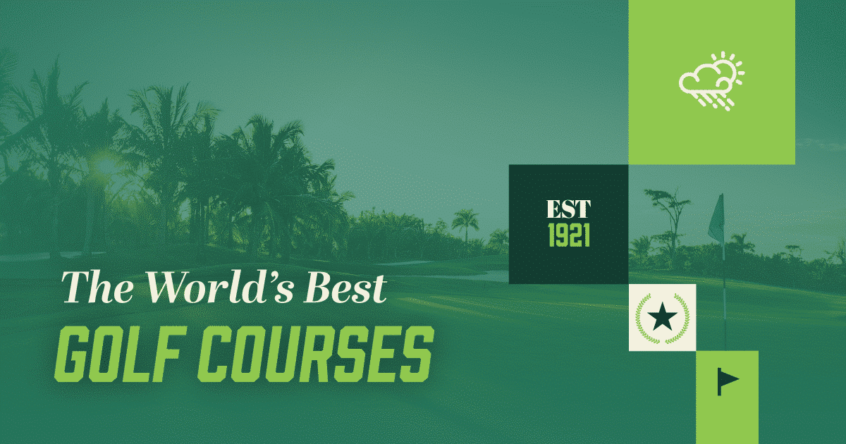 The Top 50 Golf Courses Around The World SportsCover Direct