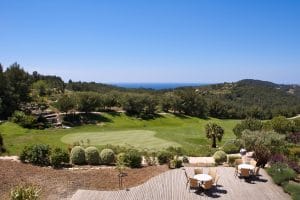 Golf Course on the French coast