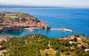 Collioure harbour, Languedoc-Roussillon, France