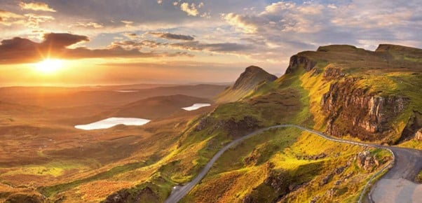 Cycle road for the North Coast 500